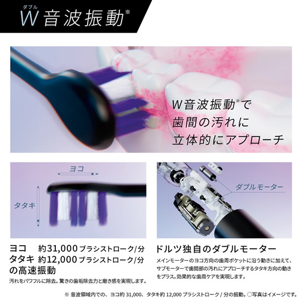 Doltz ドルツ 電動歯ブラシ パナソニック EW-DT73-A ディープ