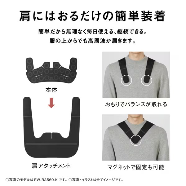 Panasonic（パナソニック） 肩 マッサージ器 コリコランワイド3D 肩