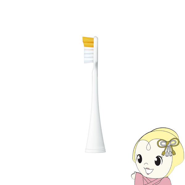 電動歯ブラシ替えブラシ Panasonic パナソニック キッズドルツ こども用薄ヘッドブラシ[2本入り] EW0840-W