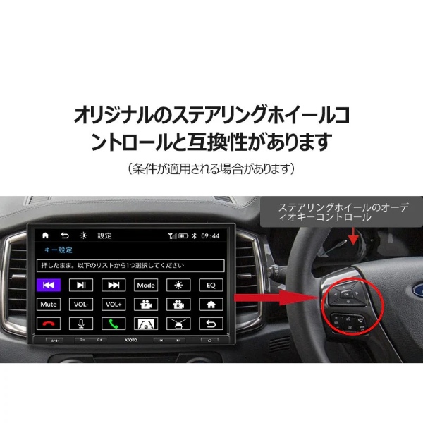 ATOTO カーナビ F7G110XE-A 10インチ フローディング型 カー