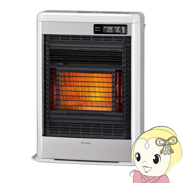 サンポット カベック 床暖房 ■ FF式 石油ストーブ◆UFH-6410URF サンポット FF式床暖ストーブ カベック 木造17畳 ホワイト