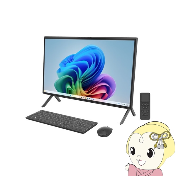 [�\��]�x�m�� �f�X�N�g�b�v�p�\�R�� FMV Desktop F FMVF77L1BA/27�^/WQHD/Ryzen AI 7/32GB/1TB/Windows 11 Home/Office OP�t/�u���b�N