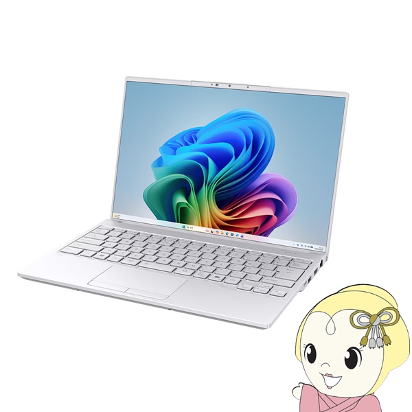 �x�m�� �m�[�gPC FMV Note U FMVUQSL1WA/14�^/WUXGA/Snapdragon X/16GB/512GB/Windows 11/Office OP�t/�V���o�[�z���C�g