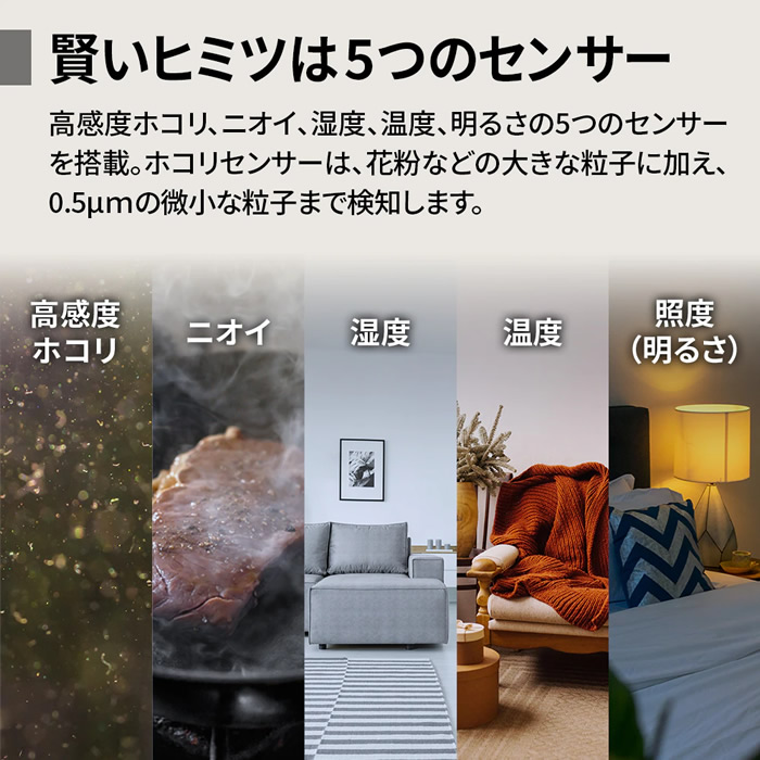 プラズマクラスター 空気清浄機 SHARP シャープ ホワイト系 Purefit