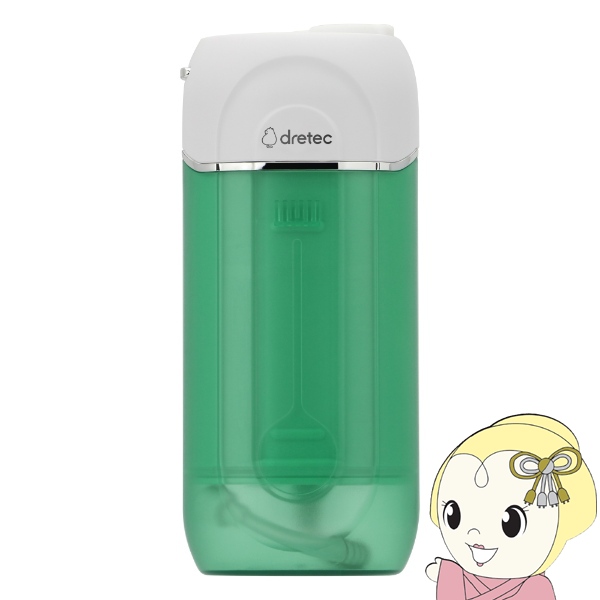 ���o���� dretec �h���e�b�N �W�F�b�g�N���[�� �|�[�^�u�� �h�� IPX7 ��p�[�d�P�[�u�� �m�Y��2�t USB�[�d�� FS-101 �O���[��