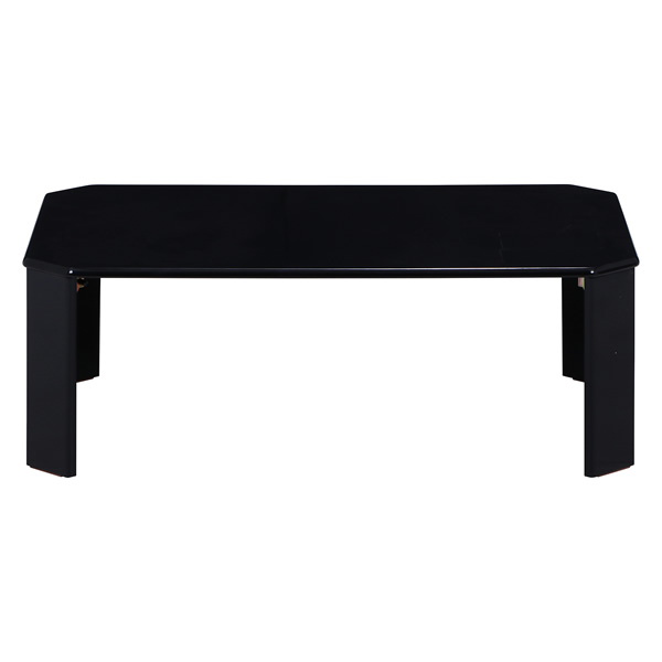 センターテーブル おしゃれ ローテーブル テーブル 折りたたみ ブラック 黒 ルーチェ UV塗装 お手入れ簡単｜gion｜02