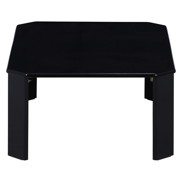 センターテーブル おしゃれ ローテーブル テーブル 折りたたみ ブラック 黒 ルーチェ UV塗装 お手入れ簡単｜gion｜03