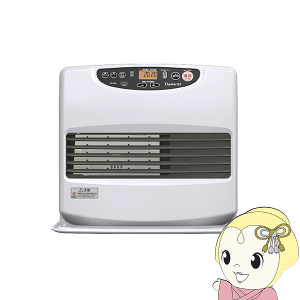 ダイニチ 石油ファンヒーター 木造17畳/鉄筋23畳 FW-66L4-W L
