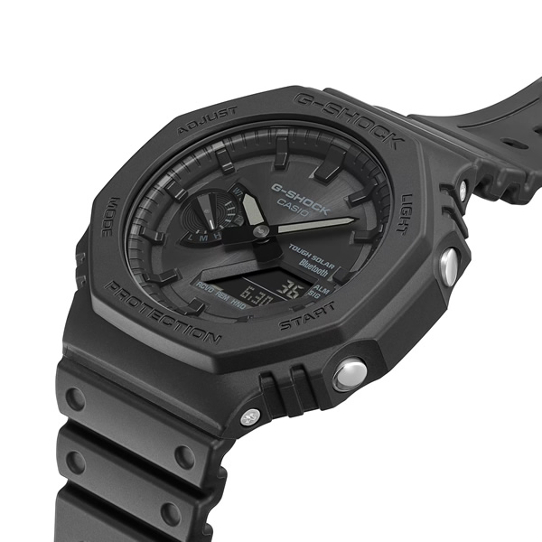 G-SHOCK GA-B2100-1A1JF 腕時計 CASIO カシオ タフソーラー モバイルリンク メンズ オールブラック 国内正規品 国内モデル｜gion｜05