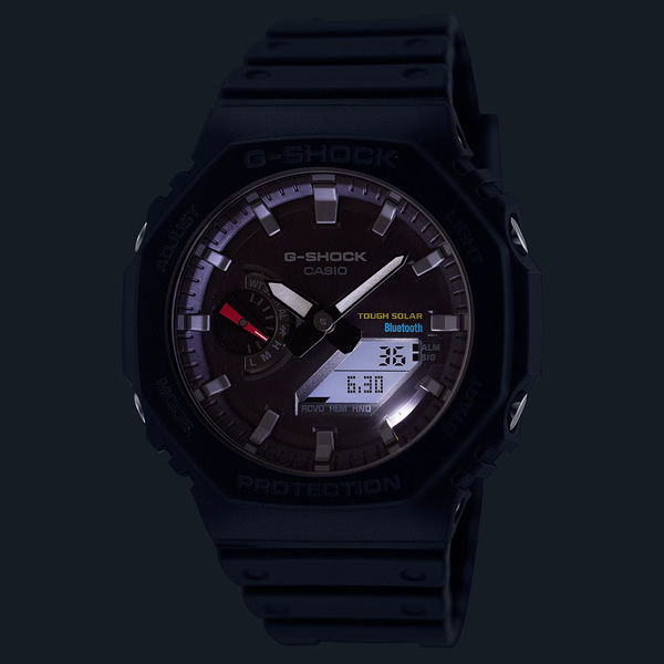 G-SHOCK GA-B2100-1AJF 腕時計 CASIO カシオ タフソーラー モバイルリンク 黒 ブラック メンズ 国内正規品 国内モデル｜gion｜04