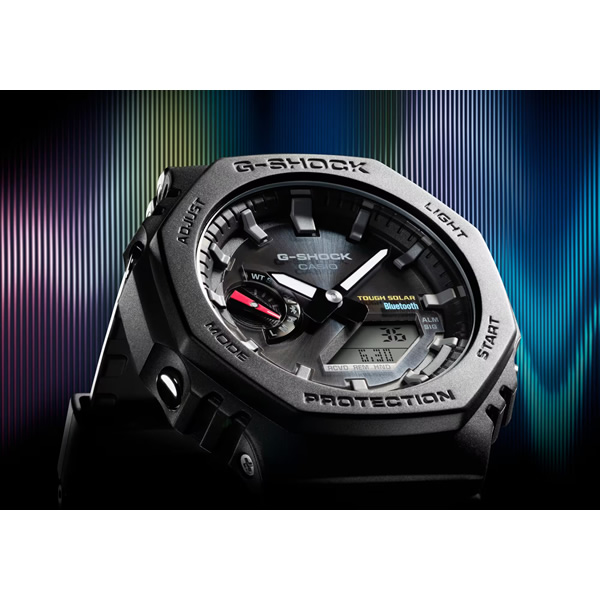 G-SHOCK GA-B2100-1AJF 腕時計 CASIO カシオ タフソーラー モバイルリンク 黒 ブラック メンズ 国内正規品 国内モデル｜gion｜08