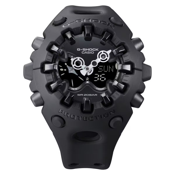 h*c様 ☆超美品CASIO G-SHOCK GA-V01ブラック デジタル腕時 G-SHOCK 腕時計 GA-V01 ブラック GA-V01-1AJF メンズ 電池式 アナデジ