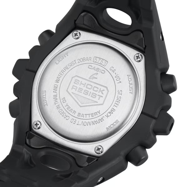 G-SHOCK 腕時計 GA-V01 ブラック GA-V01-1AJF メンズ 電池式 アナデジ