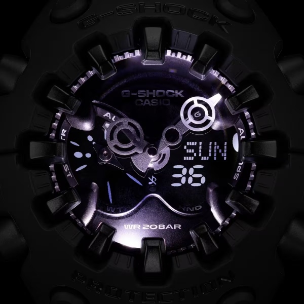 G-SHOCK 腕時計 GA-V01 ブラック GA-V01-1AJF メンズ 電池式 アナデジ