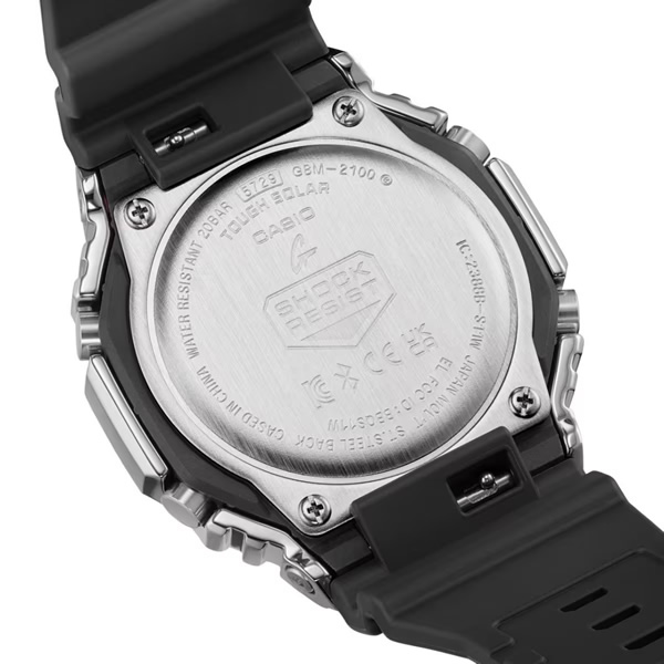 G-SHOCK GBM-2100-1AJF タフソーラー デジタル 時計 G-SHOCK 腕時計 【国内正規品】 メタルカバード Bluetooth搭載