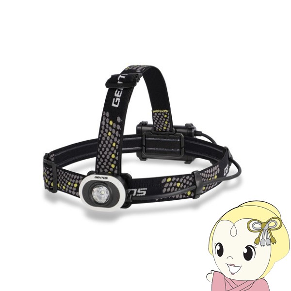 GENTOS �W�F���g�X LED�w�b�h���C�g GD�V���[�Y �[�d�� �R���p�N�g�^�C�v 101H GD-101H