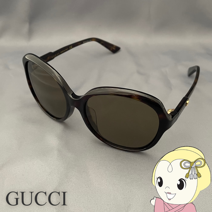 2024新発 GUCCI グッチ アジアンフィット GG0489SA-002 サングラス 小物