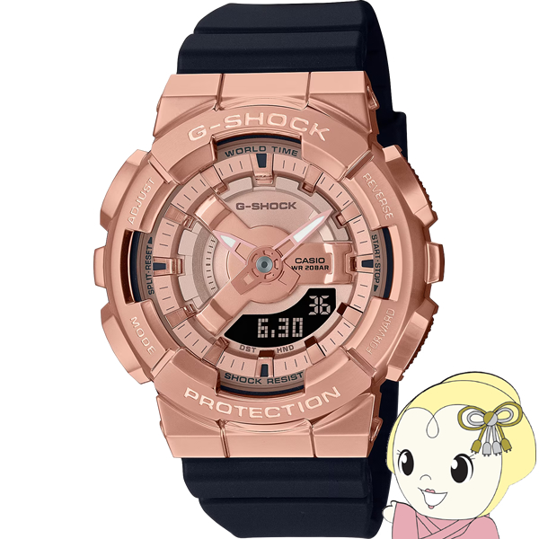 カシオ G-SHOCK（Gショック）腕時計 「ITZY」着用モデル GM-S110PG-1AJF ダウンサイジングモデル 国内モデル ピンクゴールド  レディース