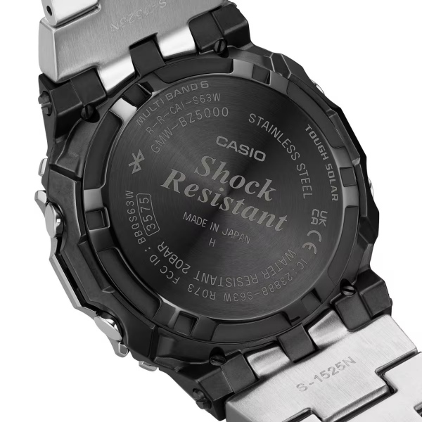 G-SHOCK 腕時計 フルメタル MIP液晶モデル シルバー GMW-BZ5000D-1JF