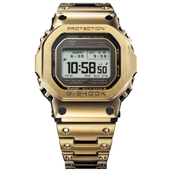 G-SHOCK 腕時計 フルメタル MIP液晶モデル ゴールド GMW-BZ5000GD-9JF