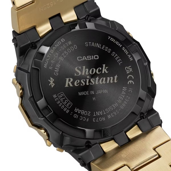 G-SHOCK 腕時計 フルメタル MIP液晶モデル ゴールド GMW-BZ5000GD-9JF