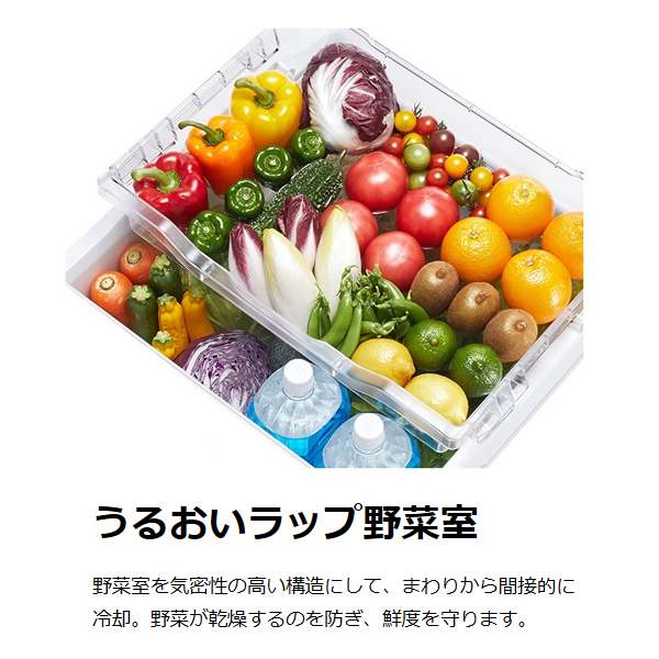 【アウトレット品】 GR-P41G-S 冷蔵庫 ベジータGシリーズ片開きタイプ シルバー [5ドア /右開きタイプ /411L] 【生産完了品】