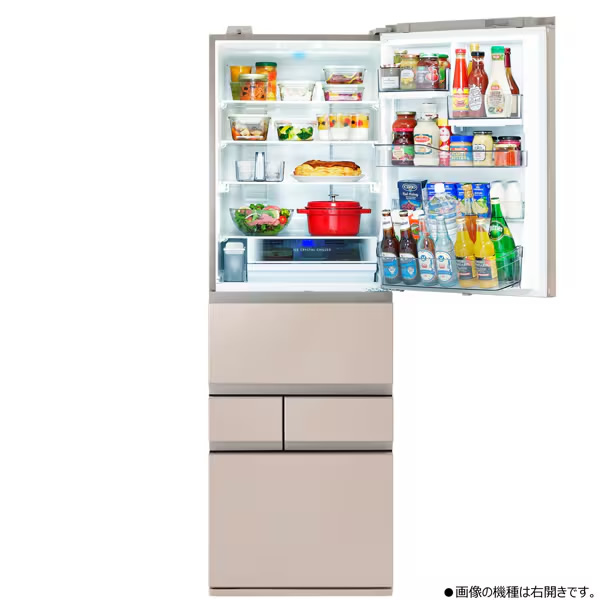 東芝冷凍冷蔵庫VEGETAベジータ501L右開き
