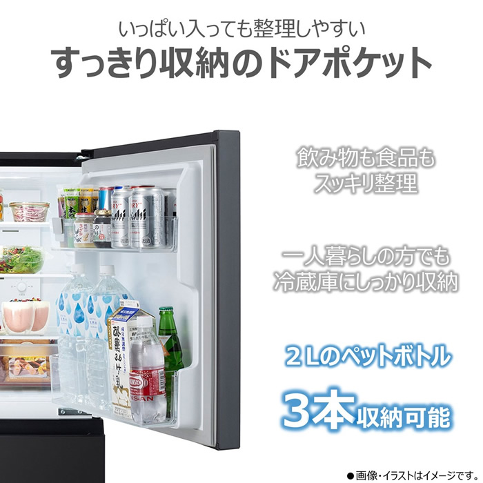 TOSHIBA（東芝） [予約 約2-3週間以降]冷蔵庫 TOSHIBA 160L 2ドア 右