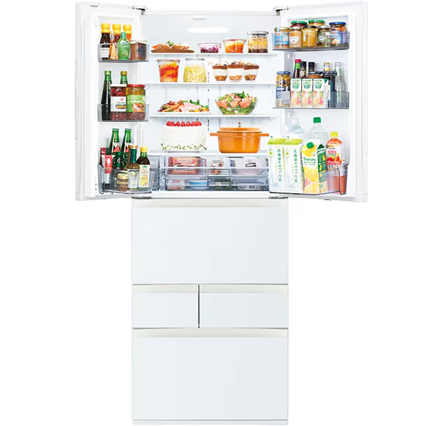 vegeta 冷蔵庫 【設置込】 東芝 TOSHIBA 551L 幅68.5cm フレンチ