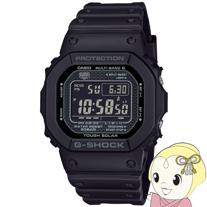 腕時計 G-SHOCK ORIGIN Gショック 電波 ソーラー スクリューバック GW-5000HS-1JF カシオ ジーショック ブラック 黒 メンズ 腕時計