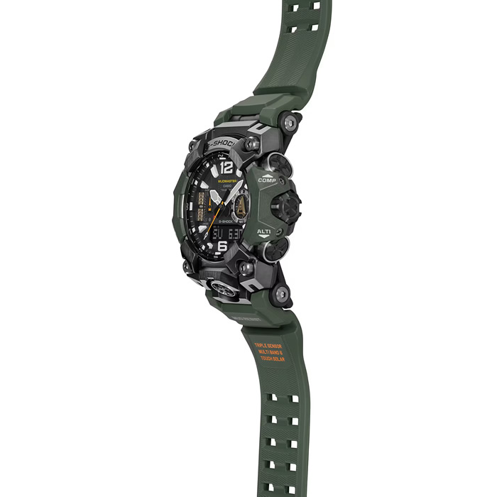 【稼働】G-SHOCK マッドマスター 腕時計 電波ソーラー トリプルセンサー G-SHOCK MUDMASTER マッドマスター トリプルセンサー搭載モデル 電波