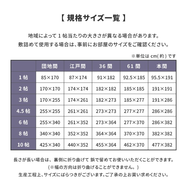 萩原 い草 上敷き カーペット グリーン 江戸間8畳 352×352cm 双目織 撥水加工 備前｜gion｜06