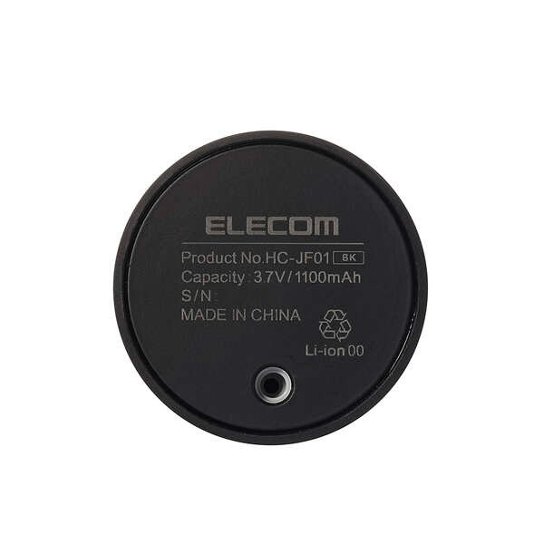 口腔洗浄器 エレコム ELECOM DENTNICS デンタルウォッシャー タンクレス 充電式 4モード IPX7 ブラック HC-JF01BKの画像