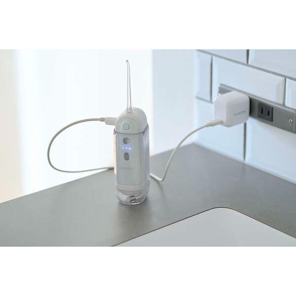 ELECOM（エレコム） 口腔洗浄器 デンタルウォッシャー DENTNICS 収納