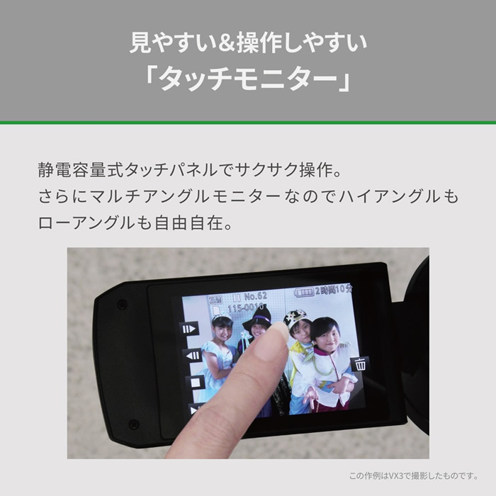 Panasonic デジタル4Kビデオカメラ パナソニック HC-VX3 パール