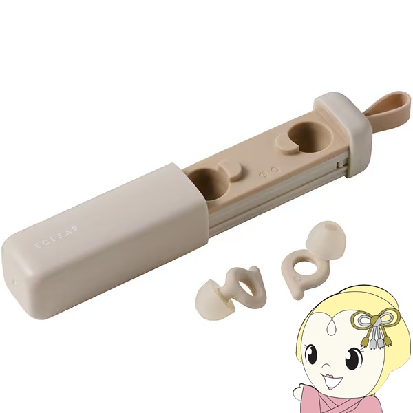 �G���R�� �����p���� ECLEAR Earplug �x�[�W�� HCSL-EP01BE ���� �C���[�v���O �Չ� ���� ���� �W�� ���K�ȑ�����