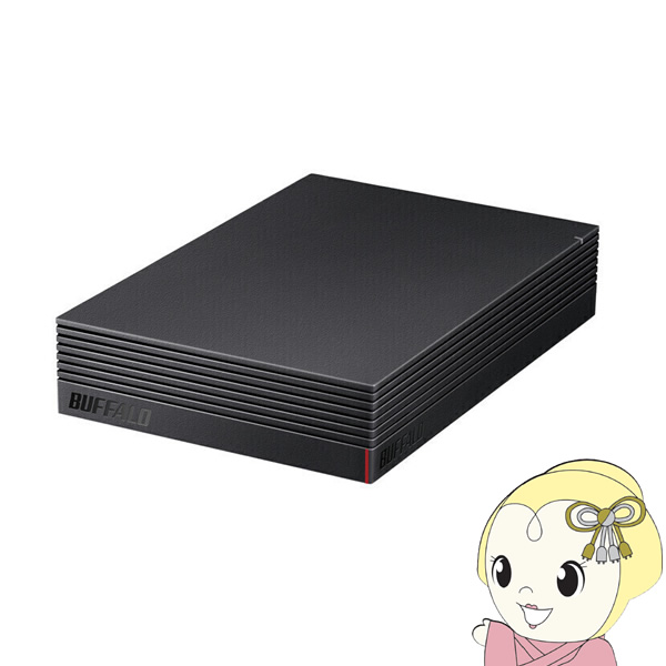 外付けHDD 6TB バッファロー HD EDC6U3 BA :HD EDC6U3 BA:ぎおん