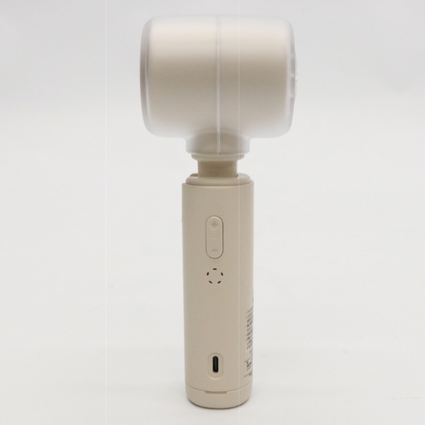 日傘用 扇風機 日傘クリップファン ハンディファン 携帯扇風機 USB充電式 USB Type-C対応 HDL-8032 ベージュ ヒロコーポレーション | HIRO | 02