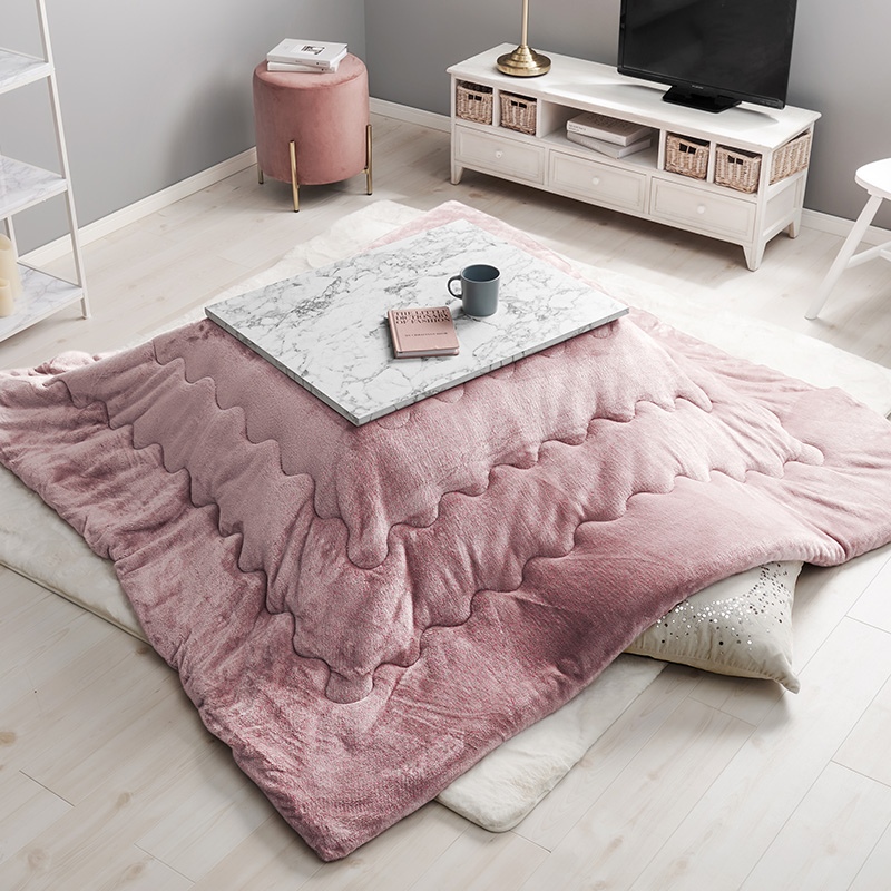 HAGiHARA（萩原） こたつ＋うす掛け布団 2点セット アルラMメレンゲ