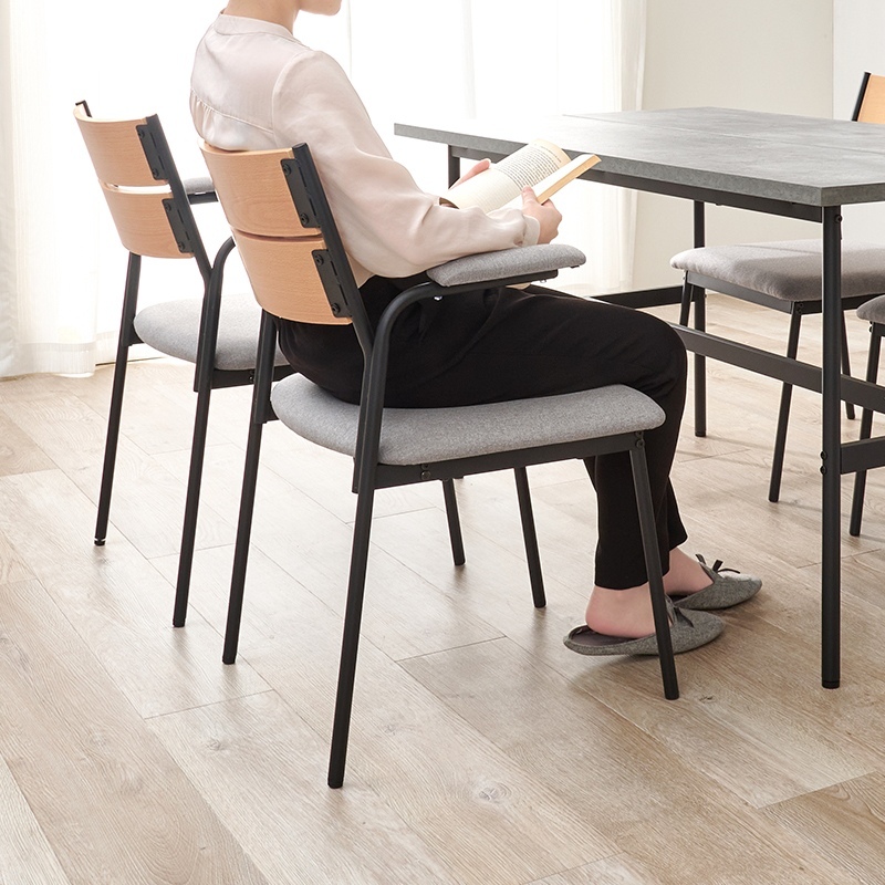 HAGiHARA（萩原） ダイニングチェア 椅子 2脚セット おしゃれ 北欧