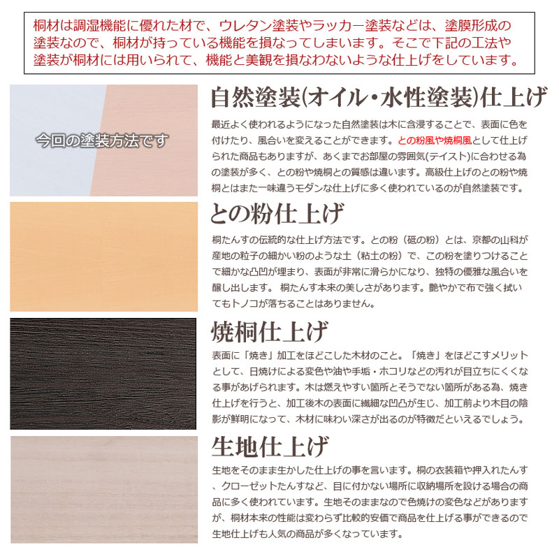 雛人形収納ケース 日本製 桐櫻 総桐雛人形収納ケース スノコ付 高さ60.5cm 奥行60.5cm 完成品 桐箱 衣装箱 衣装ケース キャスター付 ピンクの画像