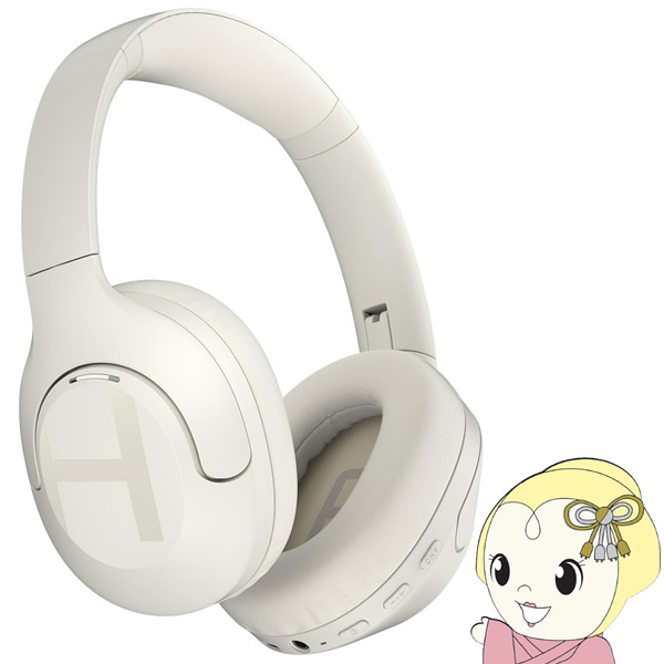 ヘッドホン HAYLOU ノイズキャンセリング機能搭載 Bluetoothヘッドホン ベージュ HL-S35BG