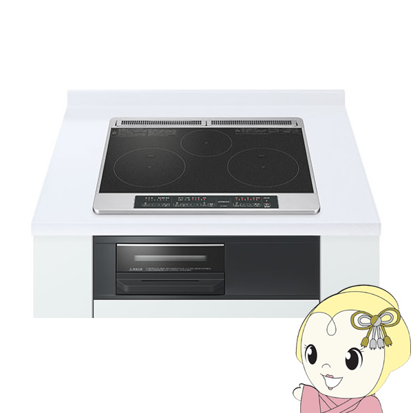 日立（HITACHI） ビルトインIHクッキングヒーター 3口 HT-N6KT(K