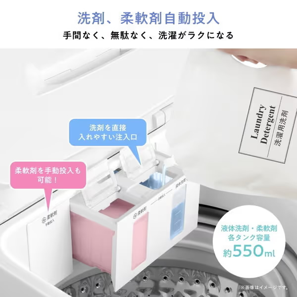 洗濯機 6kg ハイセンス 京都は標準設置込み 洗剤自動投入 縦型 
