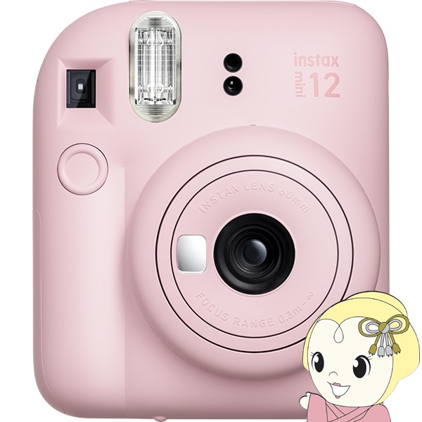 インスタントカメラ チェキ instax mini 12 FUJIFILM 富士フイルム ブロッサムピンク | instax mini