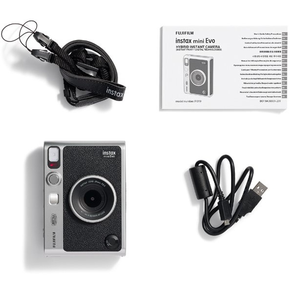 インスタントカメラ INSTAX mini Evo チェキ USB Type-C対応  ブラック | instax mini | 07