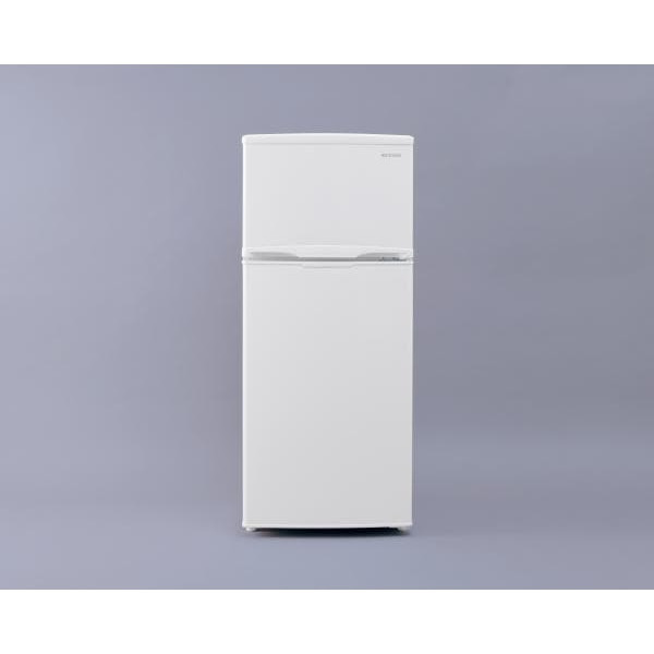 【美品】IRIS OHYAMA IRSD-12B-W IRIS OHYAMA 【右開き】アイリスオーヤマ 2ドア冷凍冷蔵庫 118L