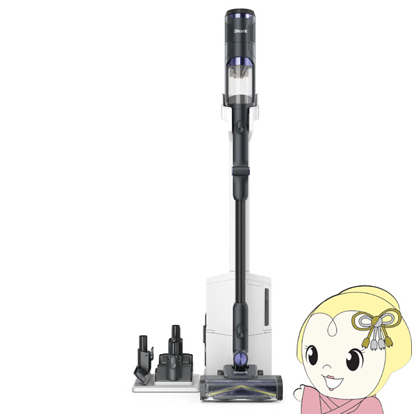 �|���@ Shark �V���[�N �N���[���h�b�N���X�e�B�b�N�N���[�i�[ �s���A�u���b�N POWER CLEAN 360 IW4271JBK