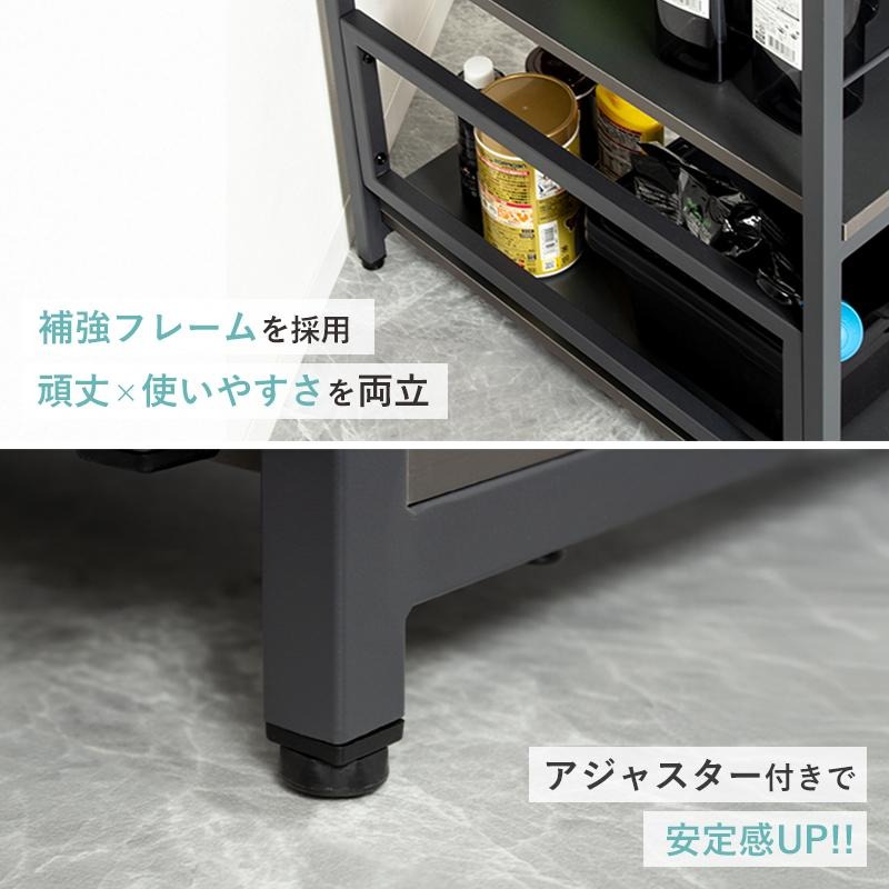 水槽台 幅60cm 3段 水槽ラック 耐荷重150kg 水槽スタンド 水槽棚 作業