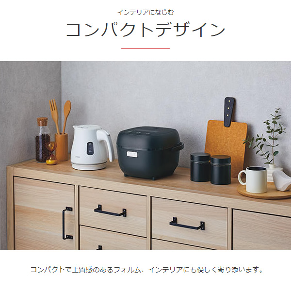 炊きたて 炊飯器 Tiger タイガー マイコン炊飯ジャー 3合炊き マット